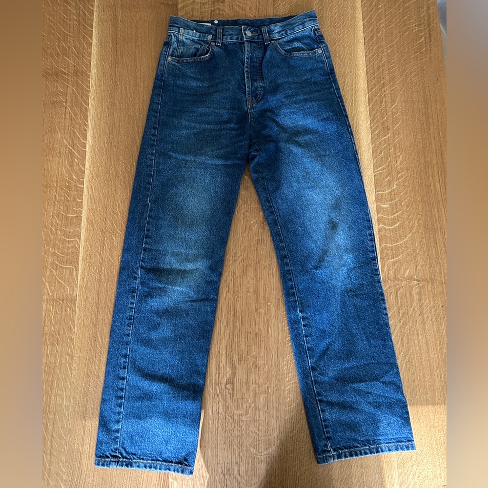 Dries Van Noten Deep Blue Straight Jeans 26